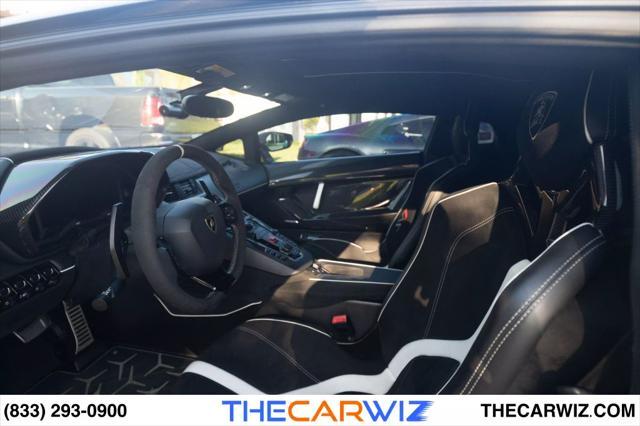 used 2019 Lamborghini Aventador SVJ car, priced at $729,999