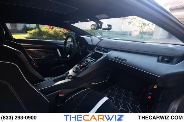 used 2019 Lamborghini Aventador SVJ car, priced at $729,999