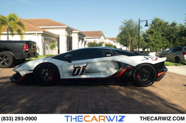 used 2019 Lamborghini Aventador SVJ car, priced at $729,999