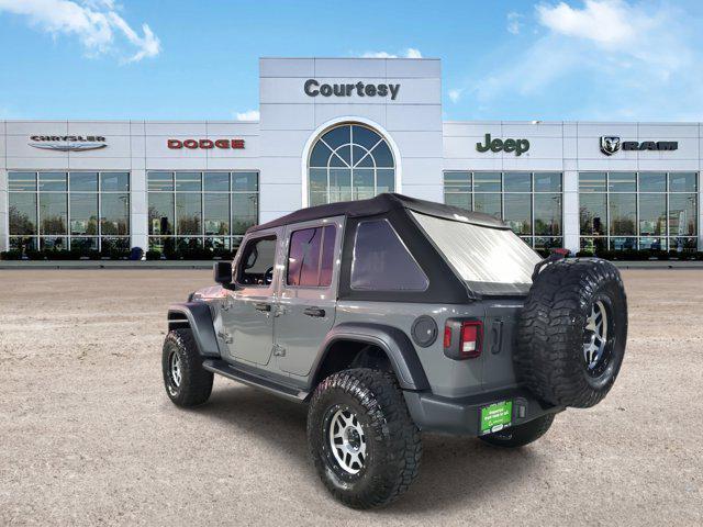 used 2021 Jeep Wrangler Unlimited car, priced at $29,999