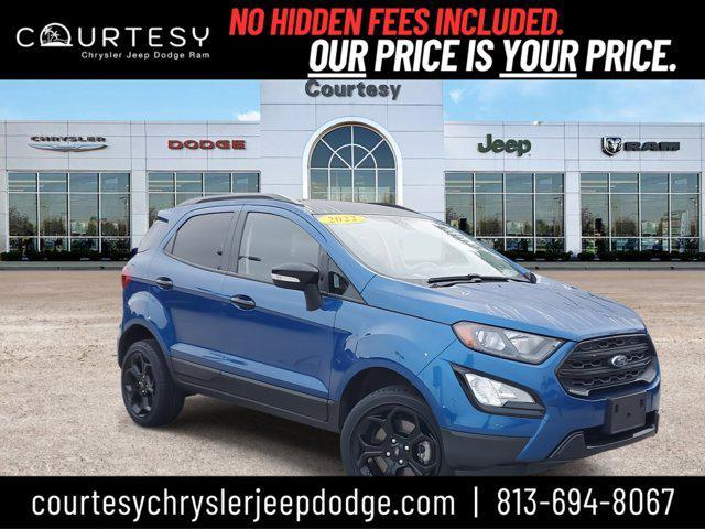 used 2022 Ford EcoSport car, priced at $17,881