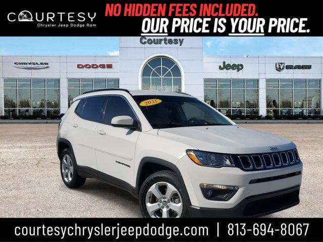 used 2021 Jeep Compass car, priced at $18,999