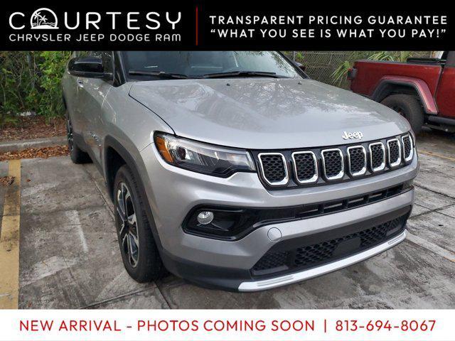 used 2023 Jeep Compass car, priced at $22,999