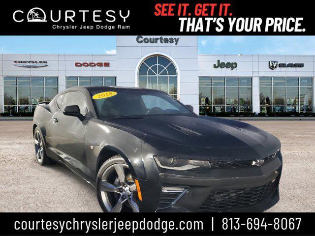 used 2018 Chevrolet Camaro car, priced at $32,881