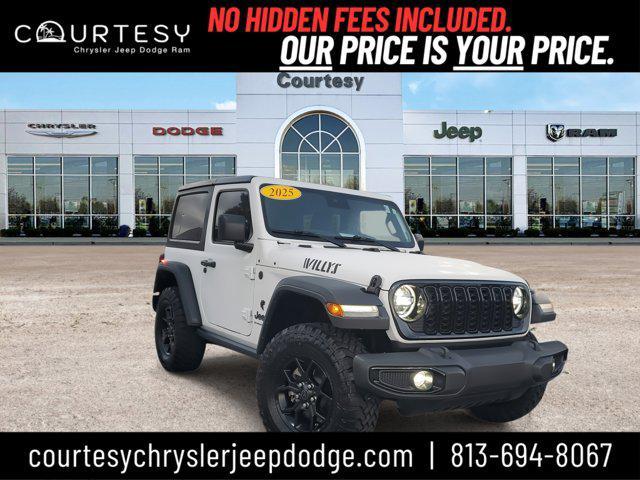 used 2025 Jeep Wrangler car, priced at $38,399