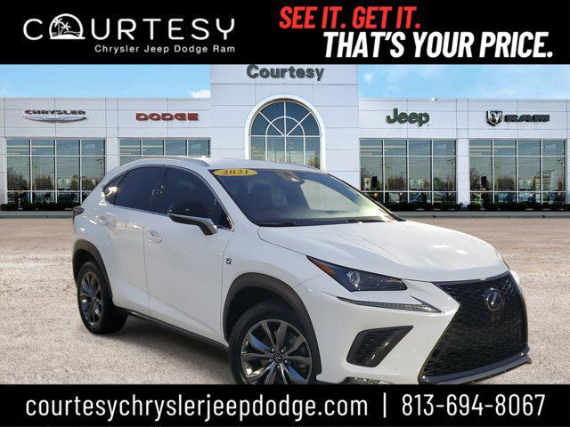 used 2021 Lexus NX 300 car, priced at $28,938