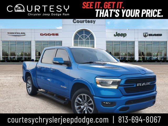 used 2021 Ram 1500 car, priced at $28,117