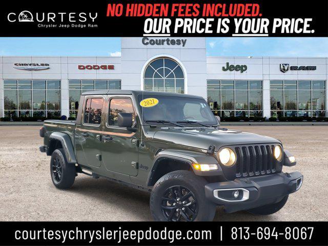 used 2021 Jeep Gladiator car, priced at $33,331