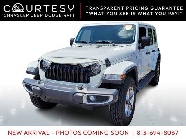 used 2020 Jeep Wrangler Unlimited car, priced at $33,991