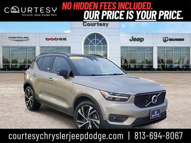 used 2022 Volvo XC40 car, priced at $26,183