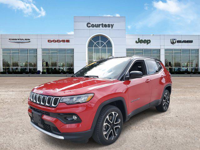 used 2023 Jeep Compass car, priced at $23,999