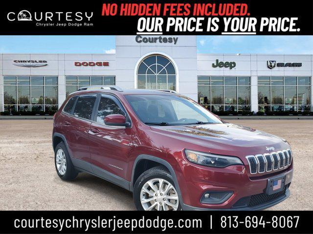 used 2019 Jeep Cherokee car, priced at $17,250