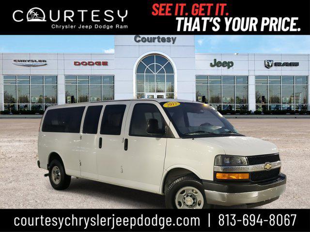 used 2015 Chevrolet Express 3500 car, priced at $16,441