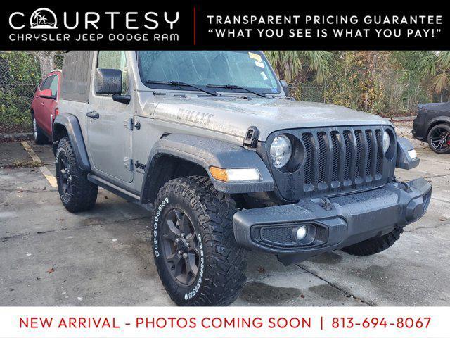 used 2020 Jeep Wrangler car, priced at $27,771