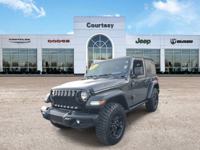 used 2022 Jeep Wrangler car, priced at $27,771