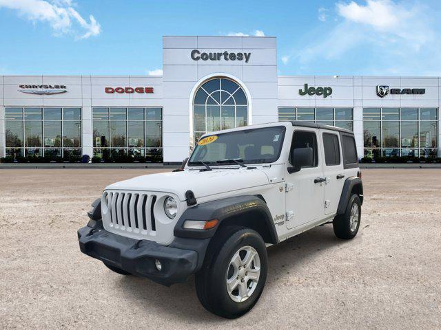 used 2020 Jeep Wrangler Unlimited car, priced at $28,999