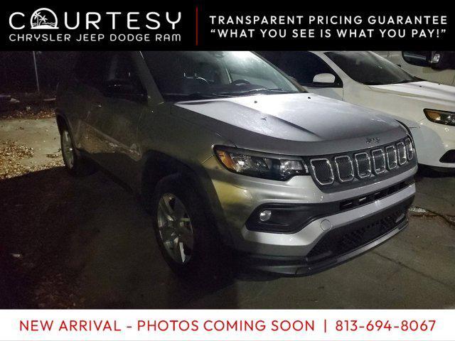 used 2022 Jeep Compass car, priced at $17,441