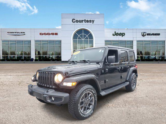 used 2021 Jeep Wrangler Unlimited car, priced at $31,999