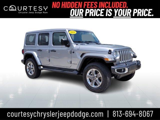 used 2021 Jeep Wrangler Unlimited car, priced at $40,665