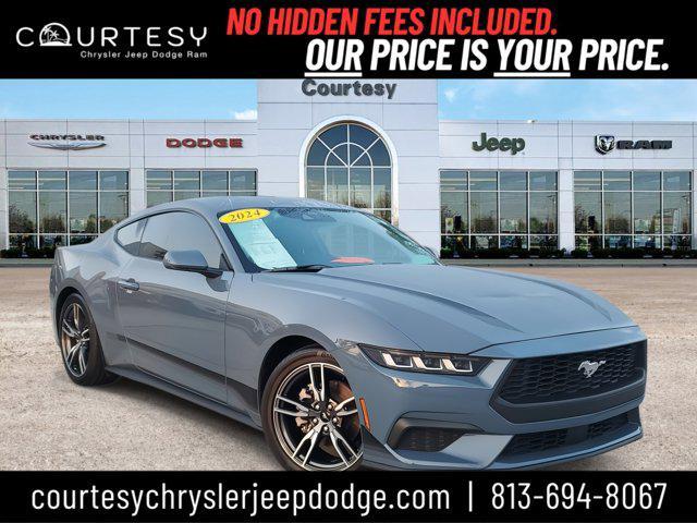 used 2024 Ford Mustang car, priced at $31,141