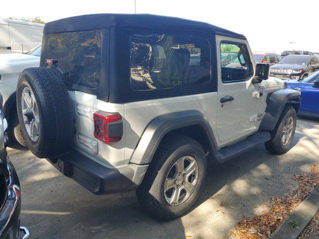 used 2021 Jeep Wrangler car, priced at $26,196