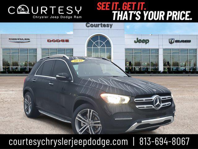 used 2021 Mercedes-Benz GLE 350 car, priced at $41,999