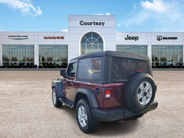 used 2021 Jeep Wrangler car, priced at $26,200