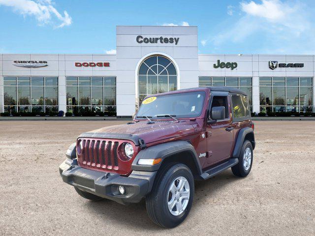used 2021 Jeep Wrangler car, priced at $26,200
