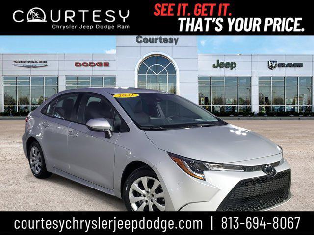 used 2022 Toyota Corolla car, priced at $20,991