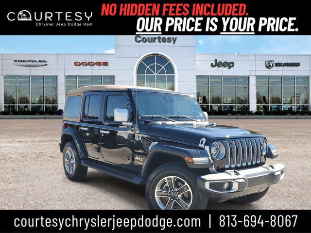 used 2022 Jeep Wrangler Unlimited car, priced at $34,972