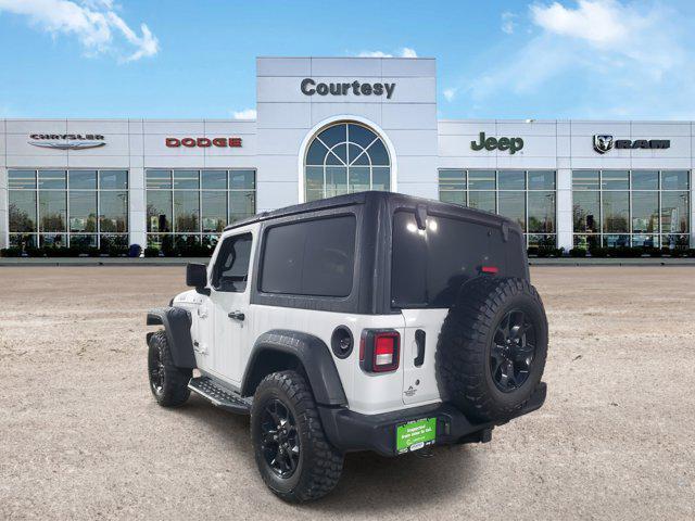 used 2022 Jeep Wrangler car, priced at $31,221