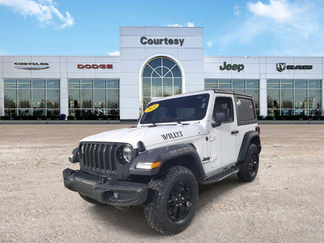 used 2022 Jeep Wrangler car, priced at $31,221