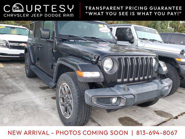 used 2021 Jeep Wrangler Unlimited car, priced at $35,999