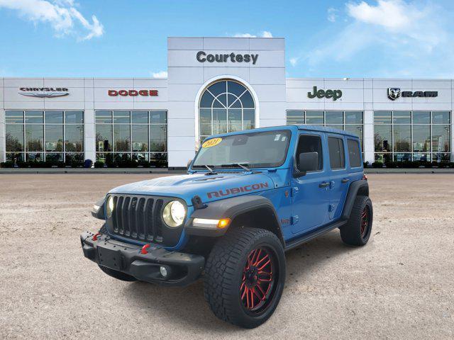 used 2021 Jeep Wrangler Unlimited car, priced at $32,999