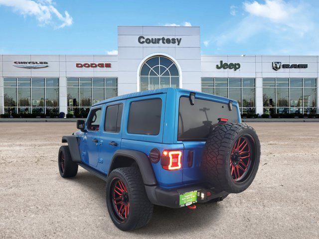 used 2021 Jeep Wrangler Unlimited car, priced at $32,999