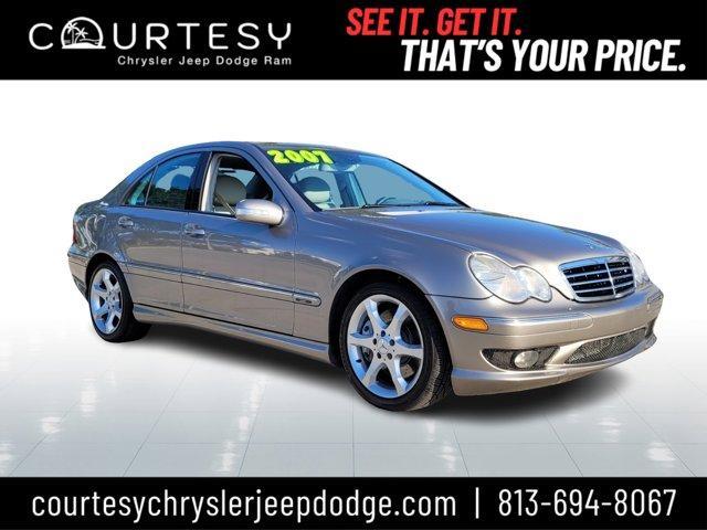used 2007 Mercedes-Benz C-Class car, priced at $7,713
