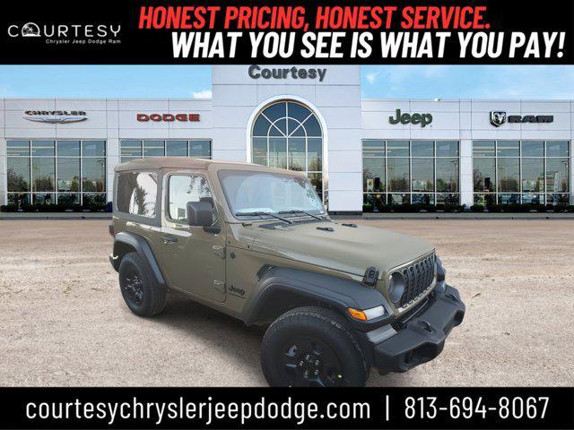 new 2025 Jeep Wrangler car, priced at $32,620