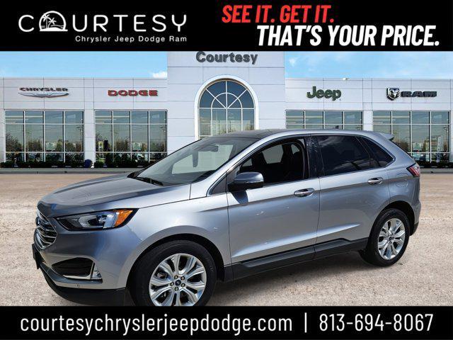 used 2021 Ford Edge car, priced at $27,750