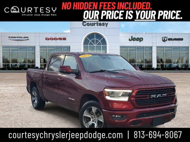used 2023 Ram 1500 car, priced at $43,000