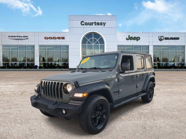 used 2020 Jeep Wrangler Unlimited car, priced at $27,750
