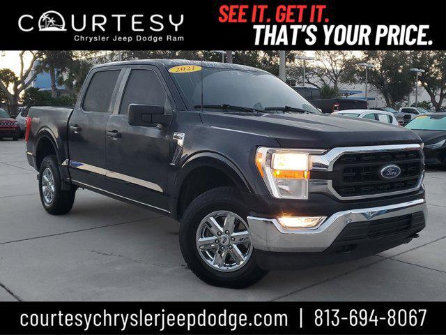 used 2021 Ford F-150 car, priced at $34,999