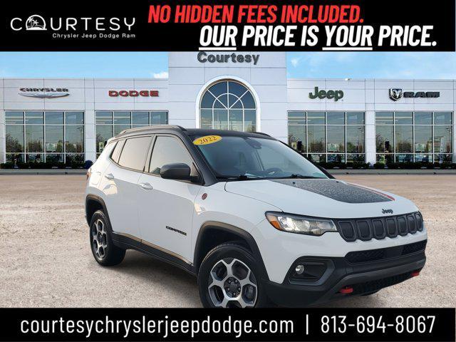 used 2022 Jeep Compass car, priced at $21,661