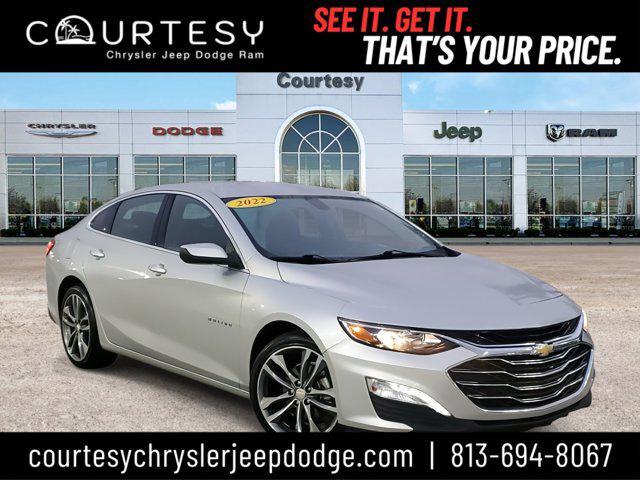 used 2022 Chevrolet Malibu car, priced at $17,661