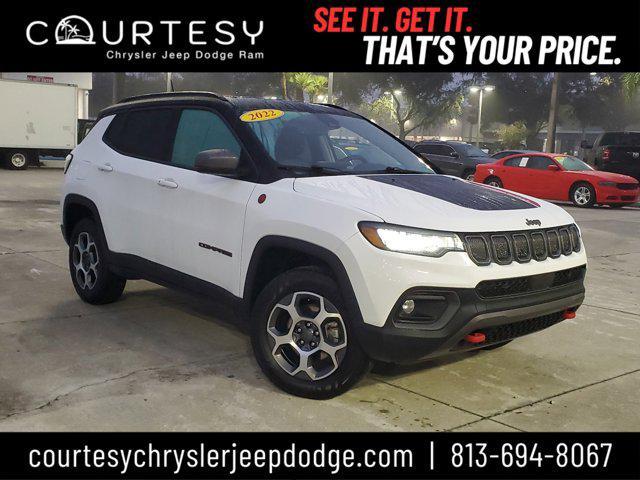 used 2022 Jeep Compass car, priced at $21,441