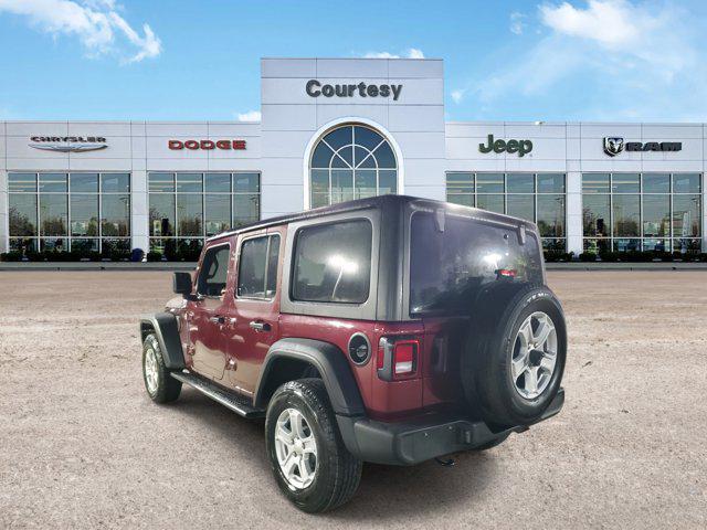 used 2021 Jeep Wrangler Unlimited car, priced at $32,881