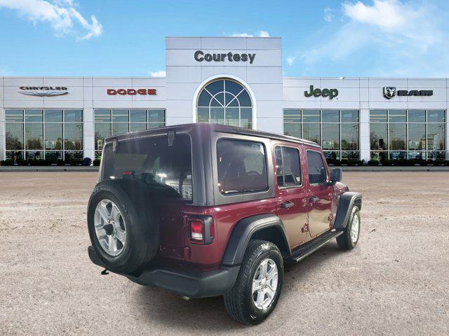 used 2021 Jeep Wrangler Unlimited car, priced at $32,881