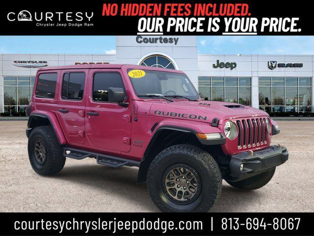 used 2021 Jeep Wrangler Unlimited car, priced at $66,000