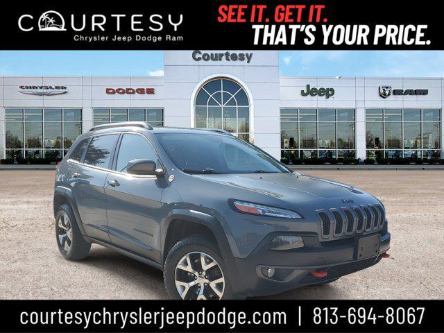 used 2015 Jeep Cherokee car, priced at $12,668