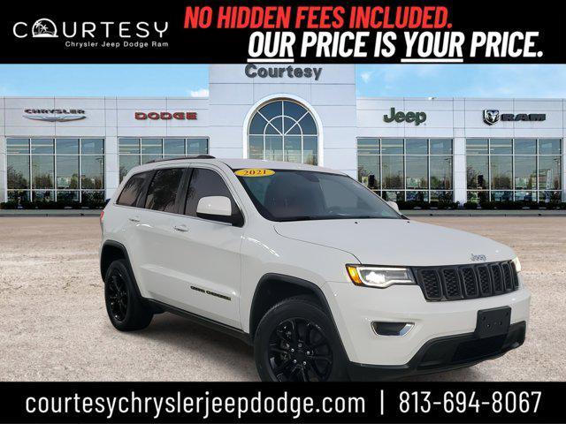 used 2021 Jeep Grand Cherokee car, priced at $19,500