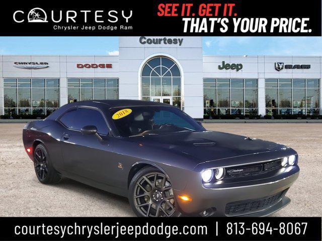 used 2018 Dodge Challenger car, priced at $28,881